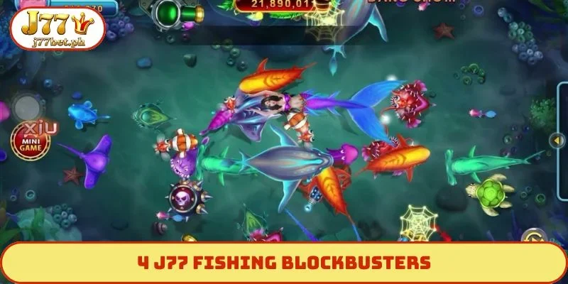 4 J77 Fishing Blockbusters