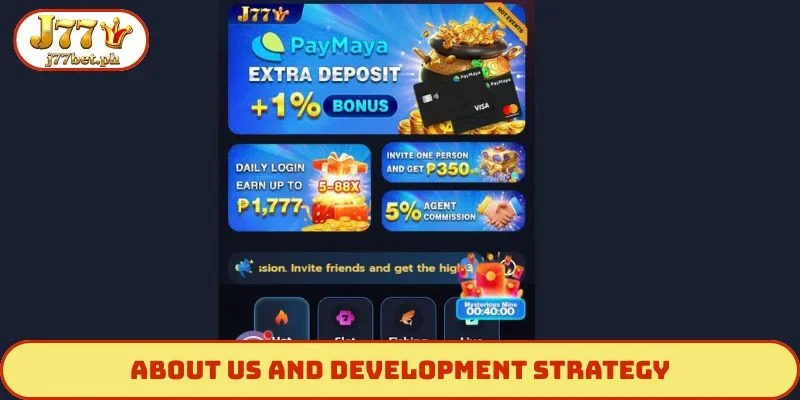 About us and development strategy