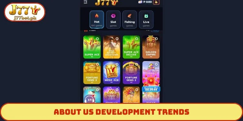 About us development trends
