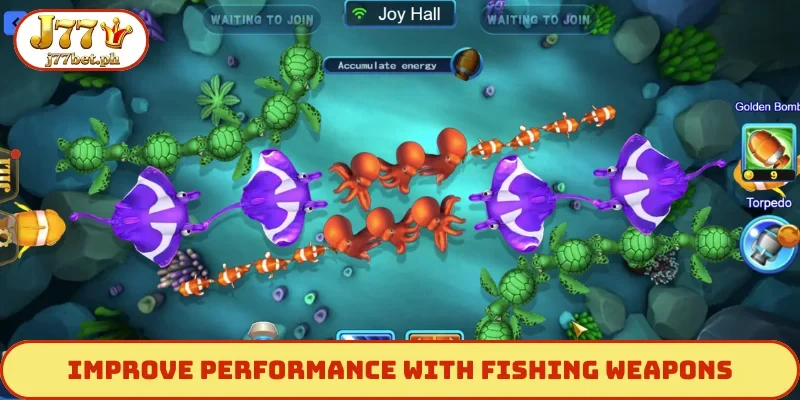 Improve performance with fishing weapons