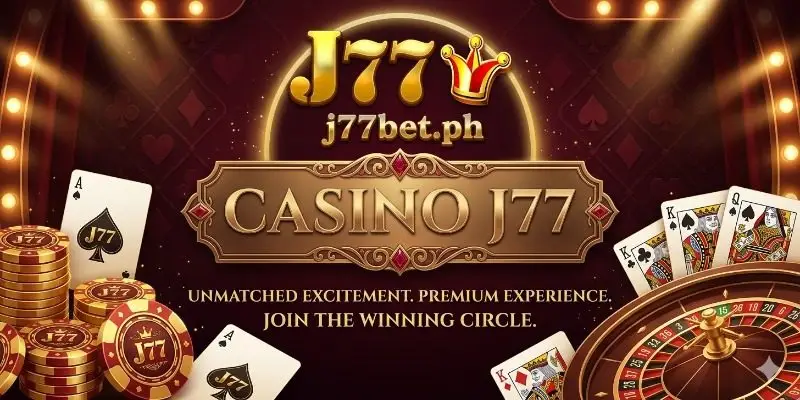 Experience exciting live casino games, slots, and real-money betting with J77 Casino Philippines anytime and anywhere.